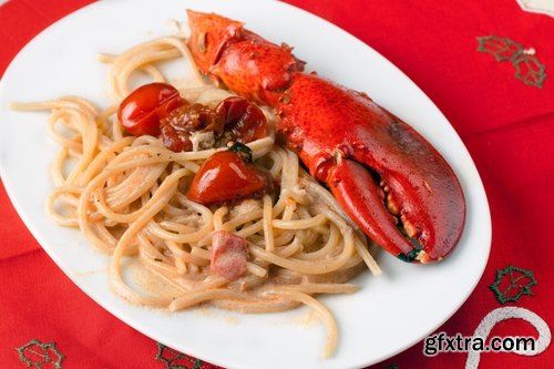 Collection lobster chela cancer boiled seafood 25 HQ Jpeg