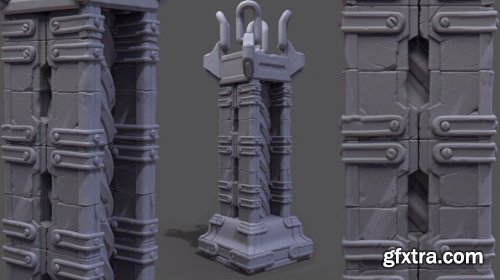 Sculpting Modular Structures in ZBrush