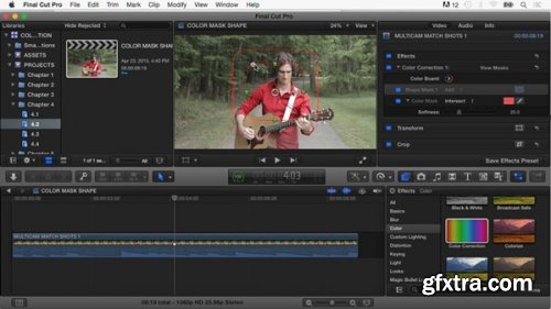 Final Cut Pro X Guru: Color Correction (Updated 11 August 2016)