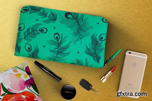 Makeup Pouch Mockup