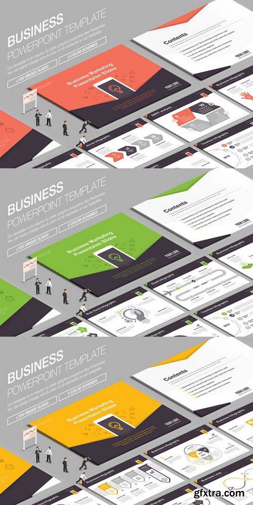 CM - Business Powerpoint Template 847609