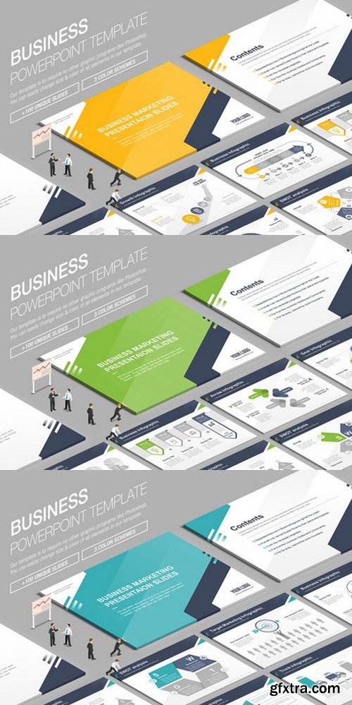 CM - Business Powerpoint Template 846621