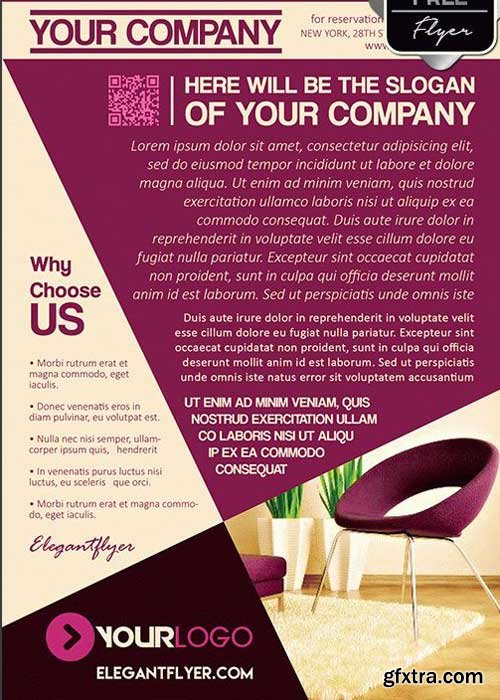 Corporate V9 Flyer PSD Template + Facebook Cover