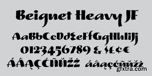 Beignet JF Font - 2 Fonts