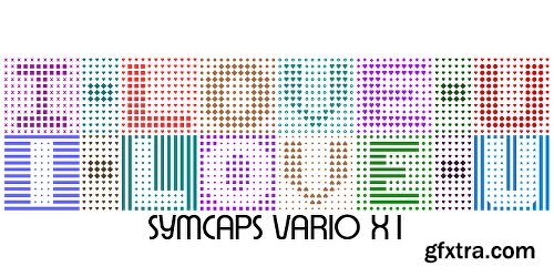 Symcaps Vario X1 Font