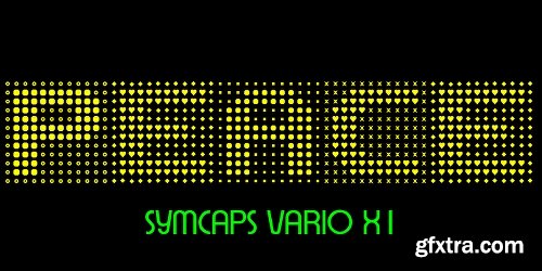 Symcaps Vario X1 Font