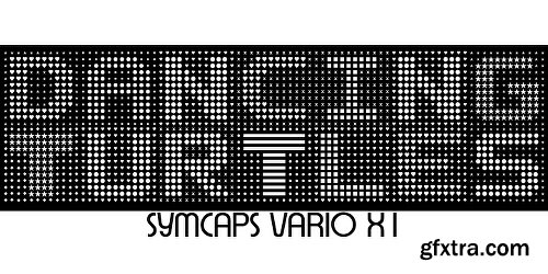 Symcaps Vario X1 Font