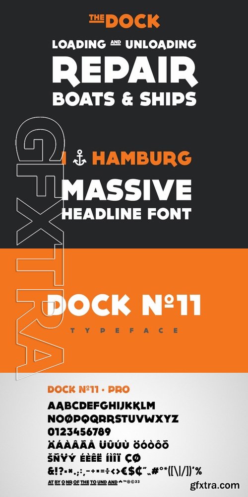 DOCK11 - 1 font: $22.00