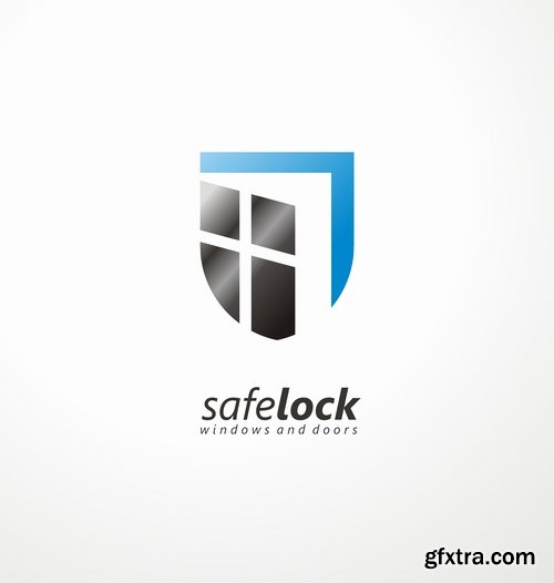 Collection logo icon web design element site  5-25 EPS