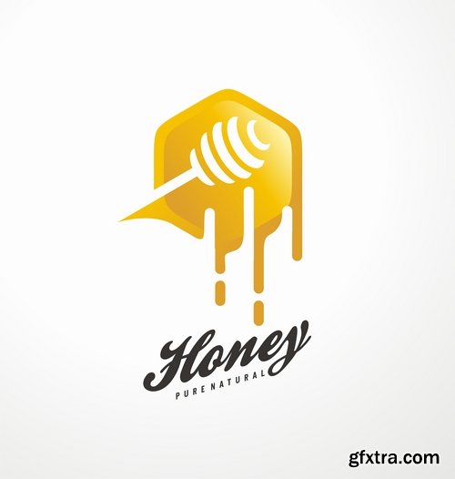 Collection logo icon web design element site  5-25 EPS