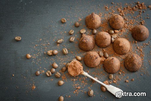 Chocolate truffle 1 - 8 UHQ JPEG