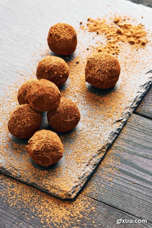 Chocolate truffle 1 - 8 UHQ JPEG