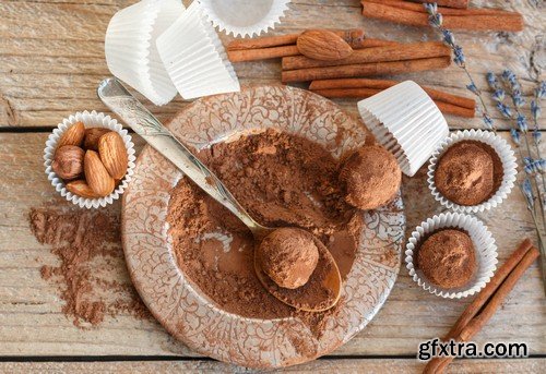 Chocolate truffle 1 - 8 UHQ JPEG