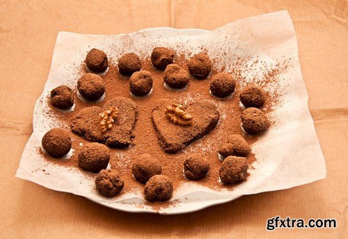 Chocolate truffle 1 - 8 UHQ JPEG