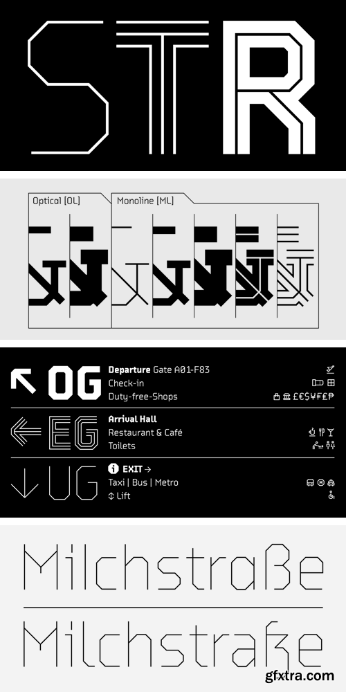 BB Strata Font Family