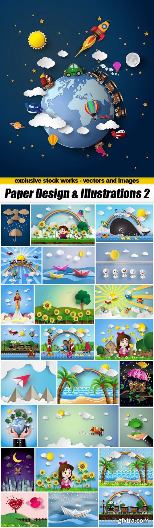 Paper Design & Illustrations 2 - 25xEPS