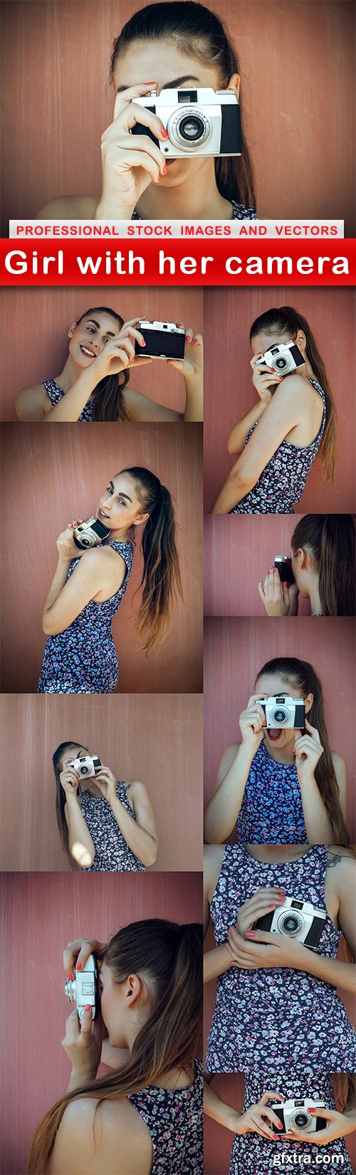Girl with her camera - 10 UHQ JPEG