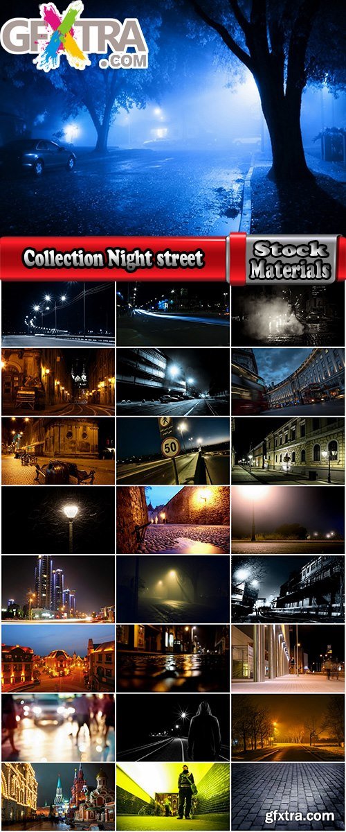 Collection Night street lantern light area house road asphalt city 25 HQ Jpeg