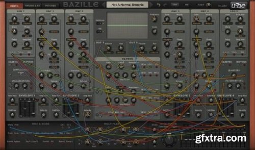 Xenos Soundworks Mindhackers Notebook for u-he Bazille H2P-SYNTHiC4TE