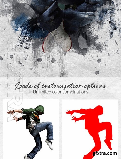 GraphicRiver - Smudge Art Photoshop Action 17572090