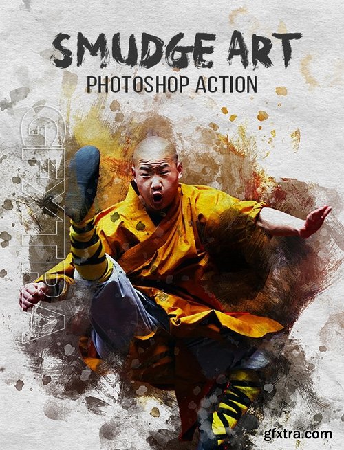 GraphicRiver - Smudge Art Photoshop Action 17572090