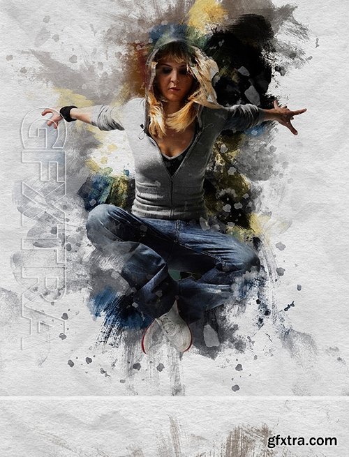 GraphicRiver - Smudge Art Photoshop Action 17572090