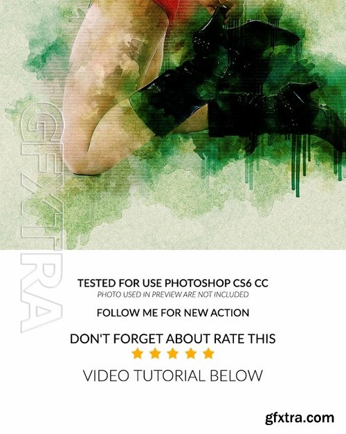 GraphicRiver - Wet Ink Photoshop Action 17496895