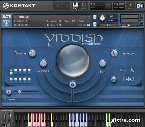 Sonokinetic Yiddish KONTAKT-TZG