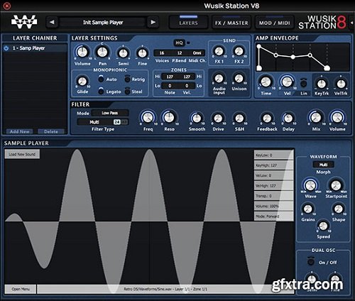 Wusik Station 8 Legacy Presets: SNDS AdventureKid Waveforms-ZODiACK