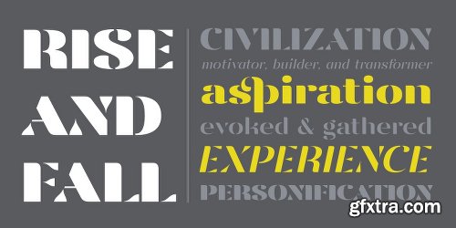 Vanage Font Family - 10 Fonts