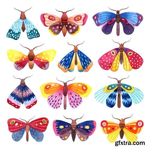 Beautiful Butterflies 2 - 20xEPS