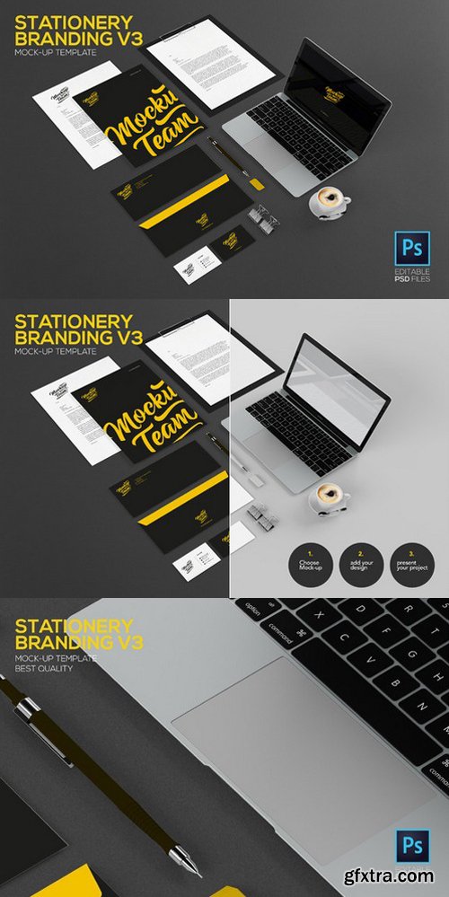 CM - Stationery / Branding Mock-Up V3 880435