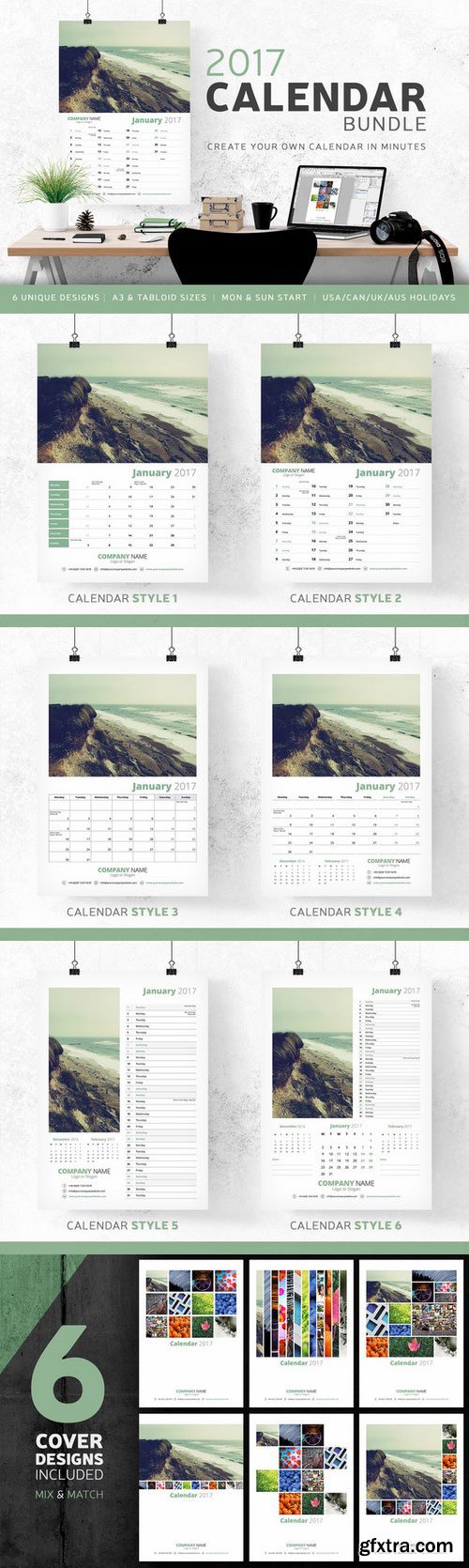 CM - Calendar Bundle - 2017 714550