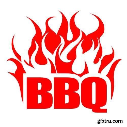 Barbecue poster - 6 UHQ JPEG