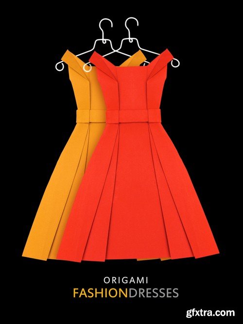 Origami dress - 5 UHQ JPEG