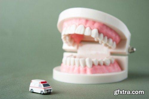 Dental casts - 6 UHQ JPEG