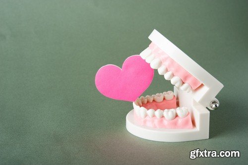 Dental casts - 6 UHQ JPEG