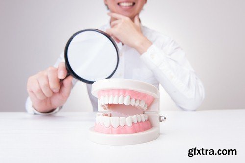 Dental casts - 6 UHQ JPEG