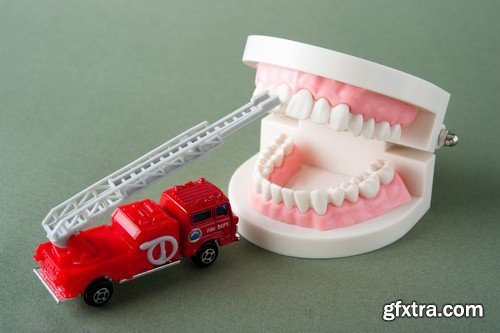 Dental casts - 6 UHQ JPEG