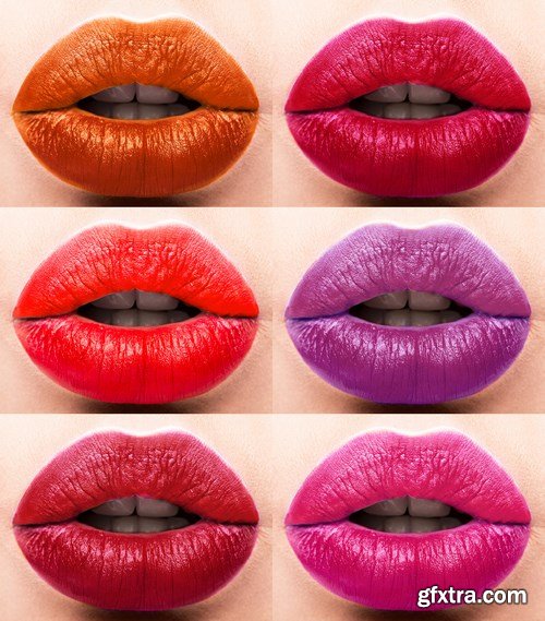 Female Lips 2 - 25xUHQ JPEG