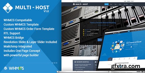 ThemeForest - Multi Hosting v1.5.2 - WHMCS Hosting WordPress Theme - 11571734