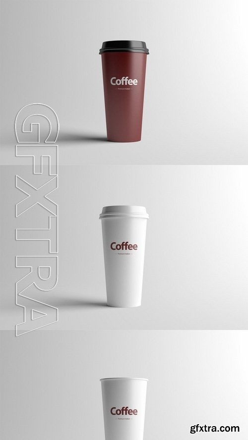 Paper Coffee Cup Mock-Up - Large