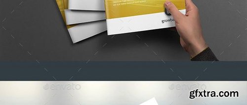 Graphicriver Square Brochure Mock-up 2949025