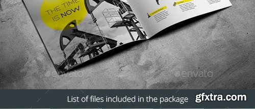 Graphicriver Square Brochure Mock-up 2949025