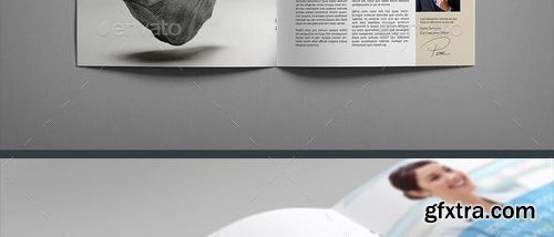 Graphicriver Square Brochure Mock-up 2949025