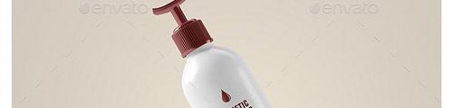 Graphicriver White Cosmetic Bottle Mock-Up 17492657