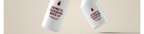 Graphicriver White Cosmetic Bottle Mock-Up 17492657