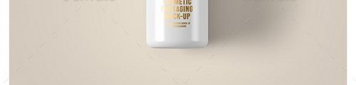 Graphicriver White Cosmetic Bottle Mock-Up 17492657