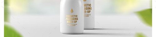 Graphicriver White Cosmetic Bottle Mock-Up 17492657