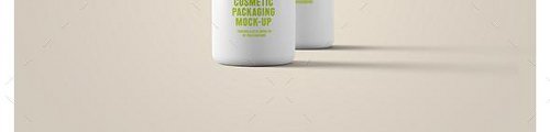 Graphicriver White Cosmetic Bottle Mock-Up 17492657